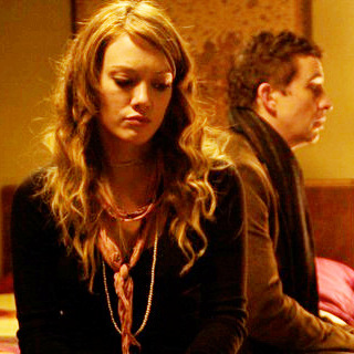 Hilary Duff stars as Lucy and Steve Coogan stars as Campbell Babbitt in Sony Pictures' What Goes Up (2009)
