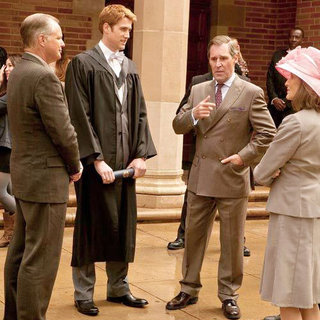 Nico Evers-Swindell stars as Prince William and Ben Cross stars as Prince Charles in Lifetime's William & Kate (2011)