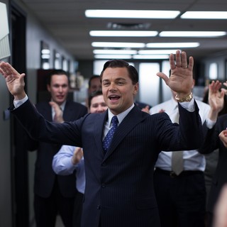 Leonardo DiCaprio stars as Jordan Belfort in Paramount Pictures' The Wolf of Wall Street (2013)