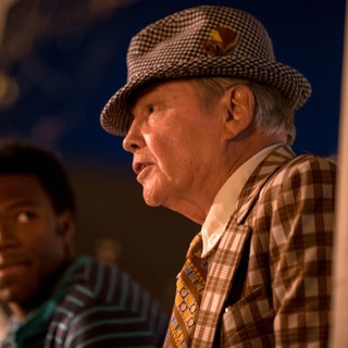 Caleb Castille stars as Tony Nathan and Jon Voight stars as Paul Bryant in Pure Flix Entertainment's Woodlawn (2015)