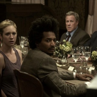 Enver Gjokaj, Brittany Snow, Eddie Steeples, John Heard and Robb Wells in IFC Midnight's Would You Rather (2013)