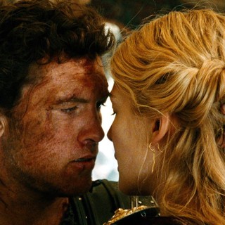 Sam Worthington stars as Perseus and Rosamund Pike stars as Andromeda in Warner Bros. Pictures' Wrath of the Titans (2012)