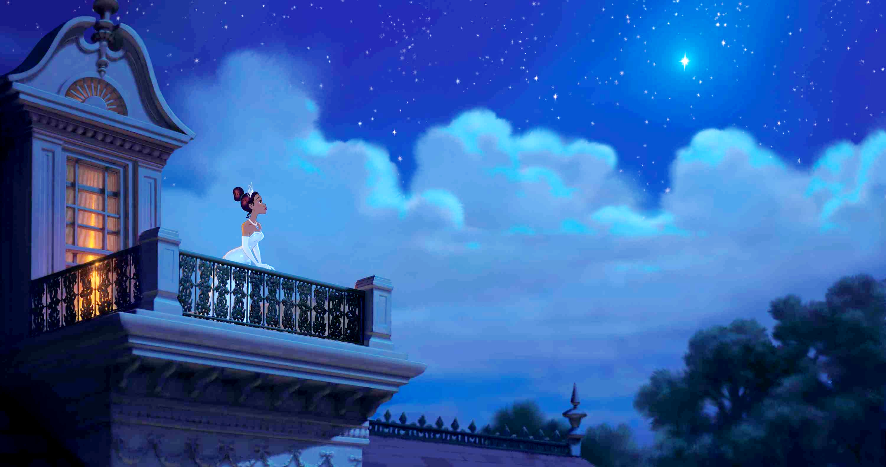 A scene from Walt Disney Pictures' The Princess and the Frog (2009)