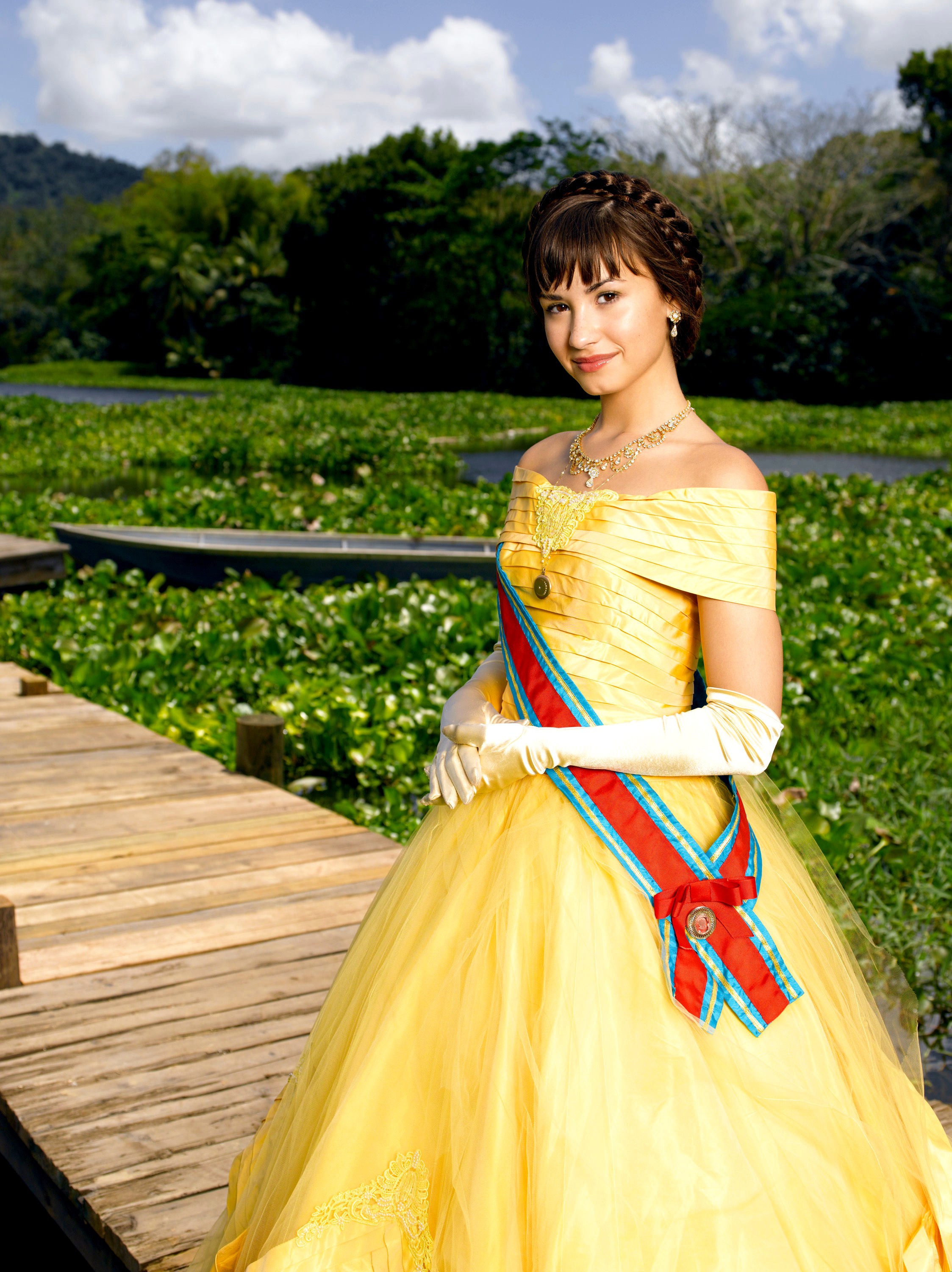 Demi Lovato stars as Rosalinda / Rosie in Disney Channel's Princess Protection Program (2009)