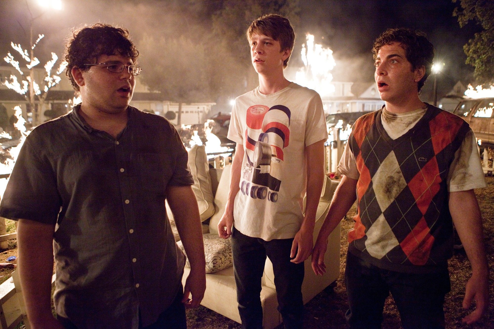 Jonathan Daniel Brown, Thomas Mann and Oliver Cooper in Warner Bros. Pictures' Project X (2012)