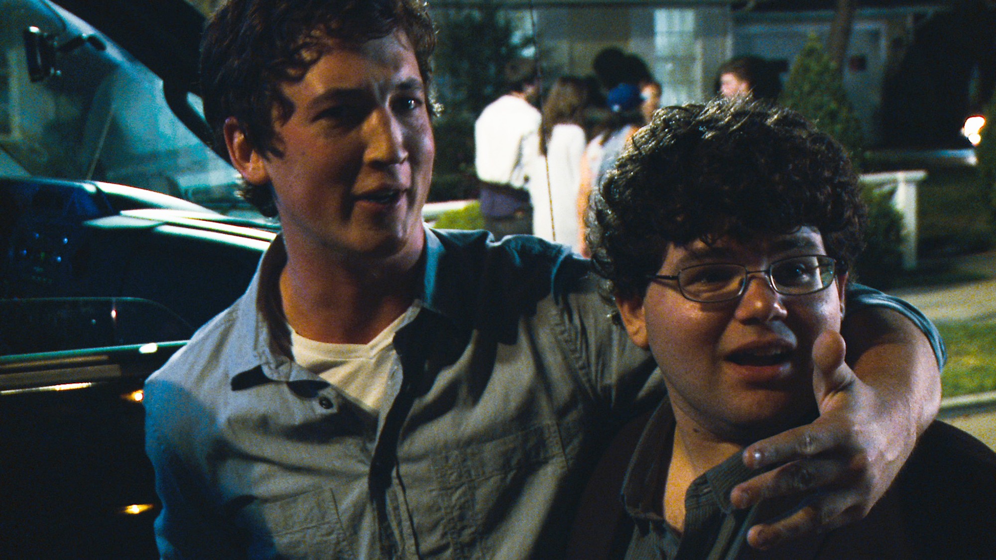 Miles Teller and Jonathan Daniel Brown stars as J.B. in Warner Bros. Pictures' Project X (2012)