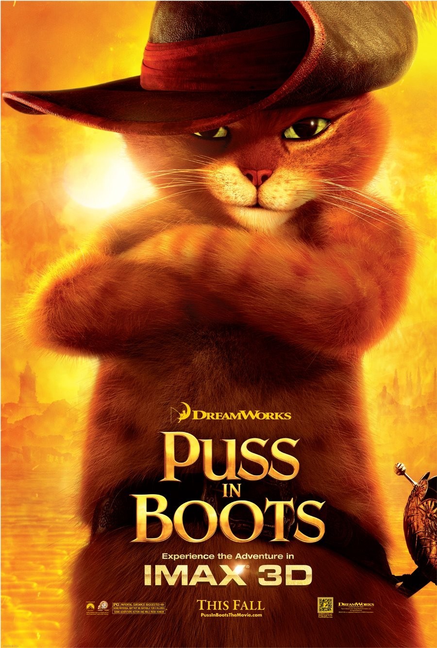 فيلم الأنمي الكوميدي Puss Boots 2011 مترجم
