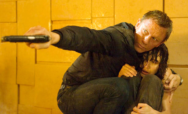 Daniel Craig stars as James Bond and Olga Kurylenko stars as Camille in Columbia Pictures' Quantum of Solace (2008)