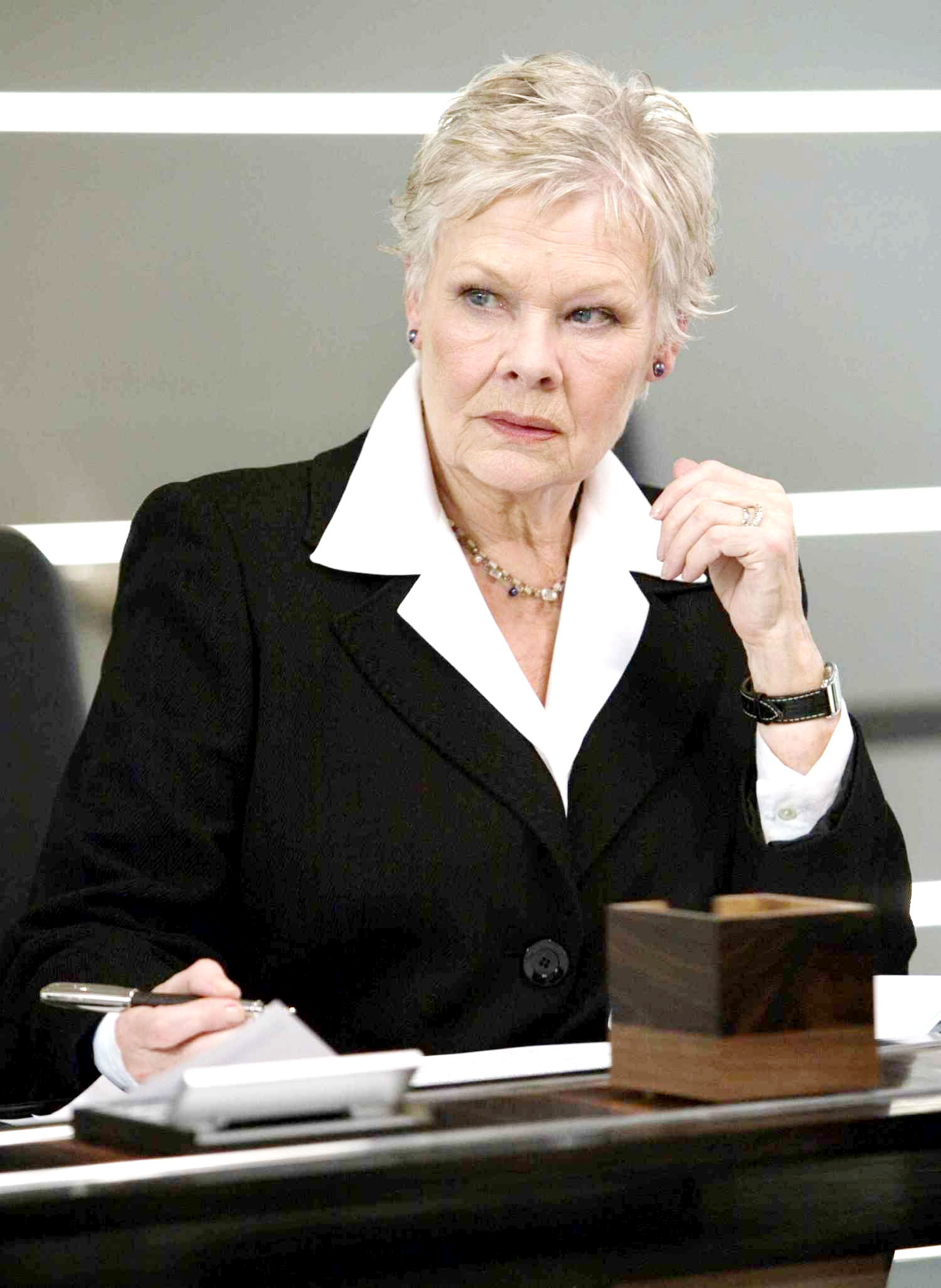 Judi Dench stars as M in Columbia Pictures' Quantum of Solace (2008)