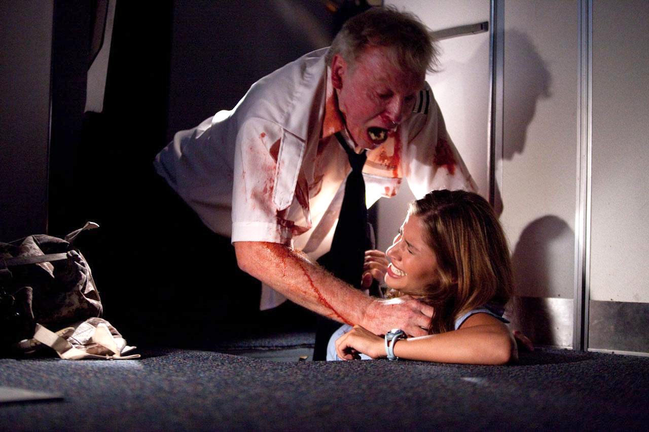 John Curran stars as Captain Forrest and Bre Blair stars as Paula in Samuel Goldwyn Films' Quarantine 2: Terminal (2011)