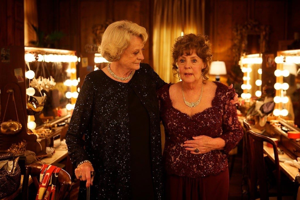Maggie Smith stars as Jean Horton and Pauline Collins stars as Cissy Robson in The Weinstein Company's Quartet (2013)