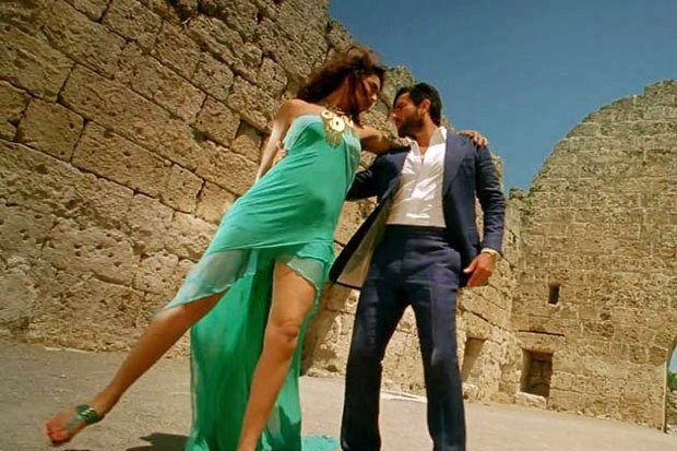 Deepika Padukone stars as Elena and Saif Ali Khan stars as Ranvir Singh in UTV Motion Pictures' Race 2 (2013)