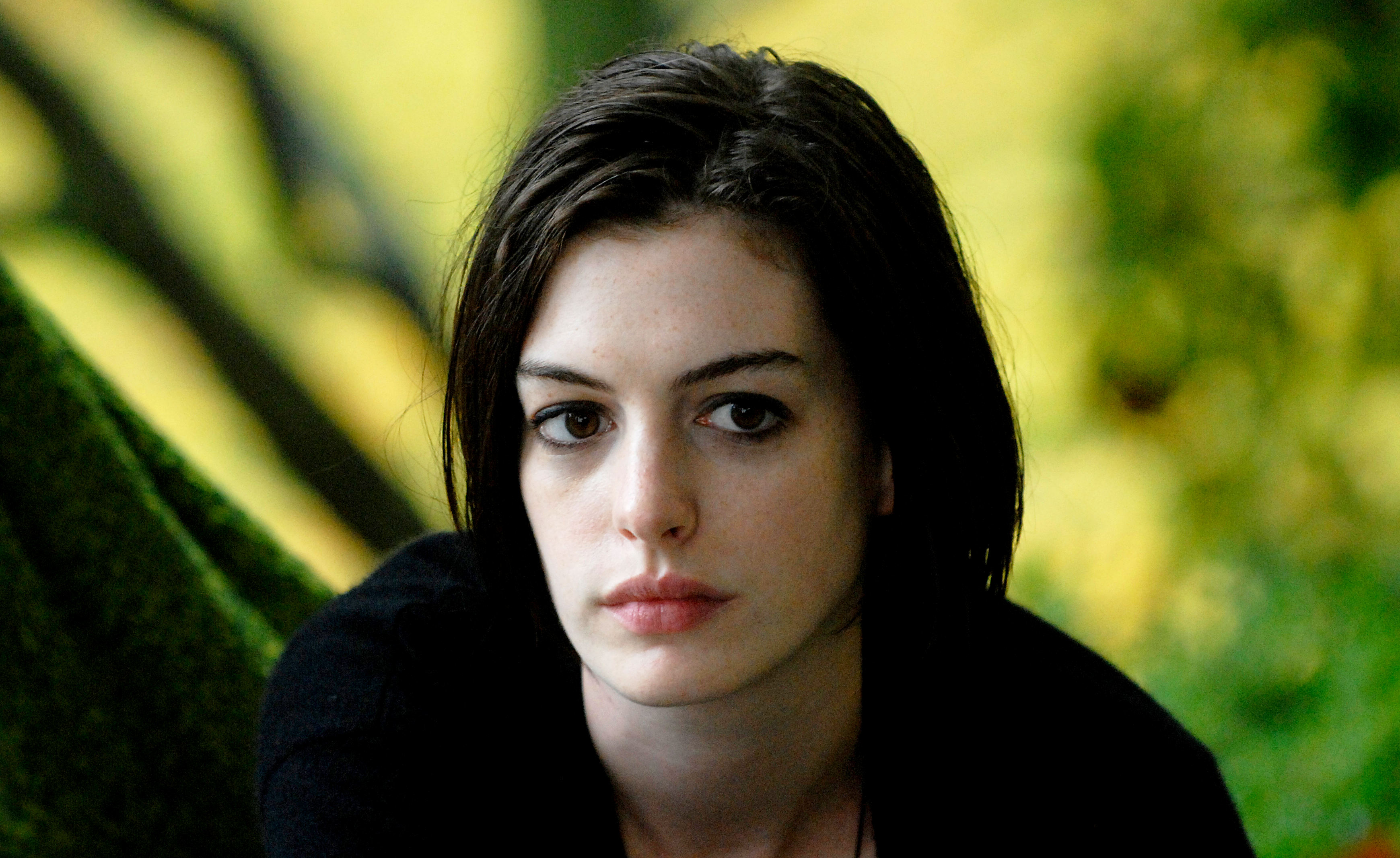 Anne Hathaway as Kym in Sony Pictures Classics' Rachel Getting Married (2008). Photo by Bob Vergara.