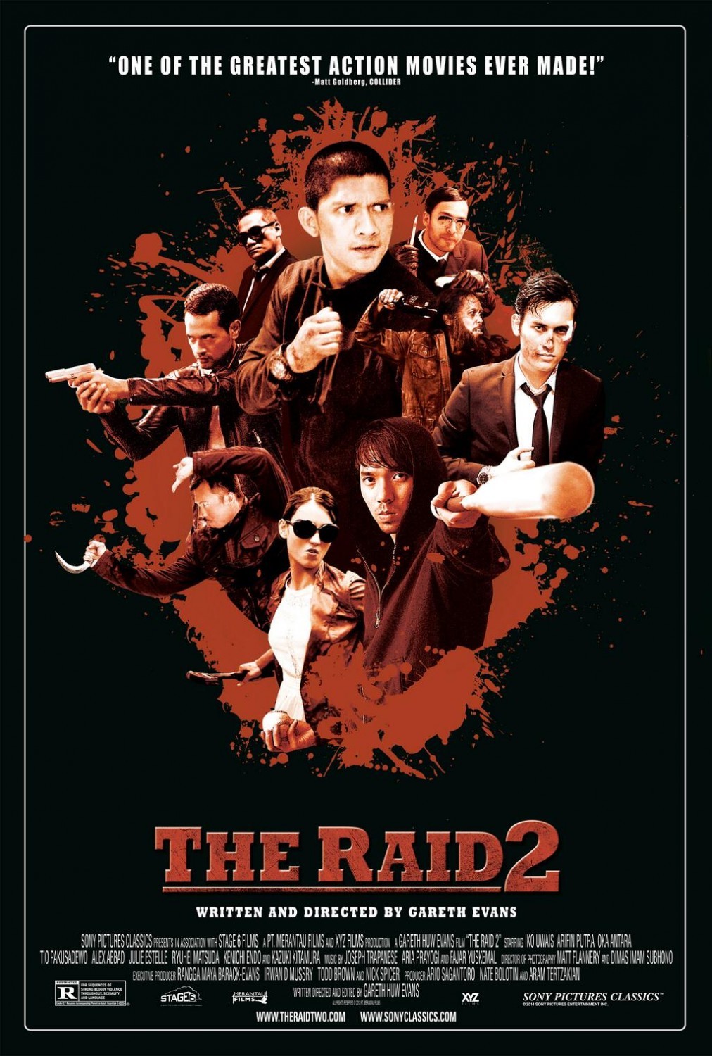 Poster of Sony Pictures Classics' The Raid 2: Berandal (2014)