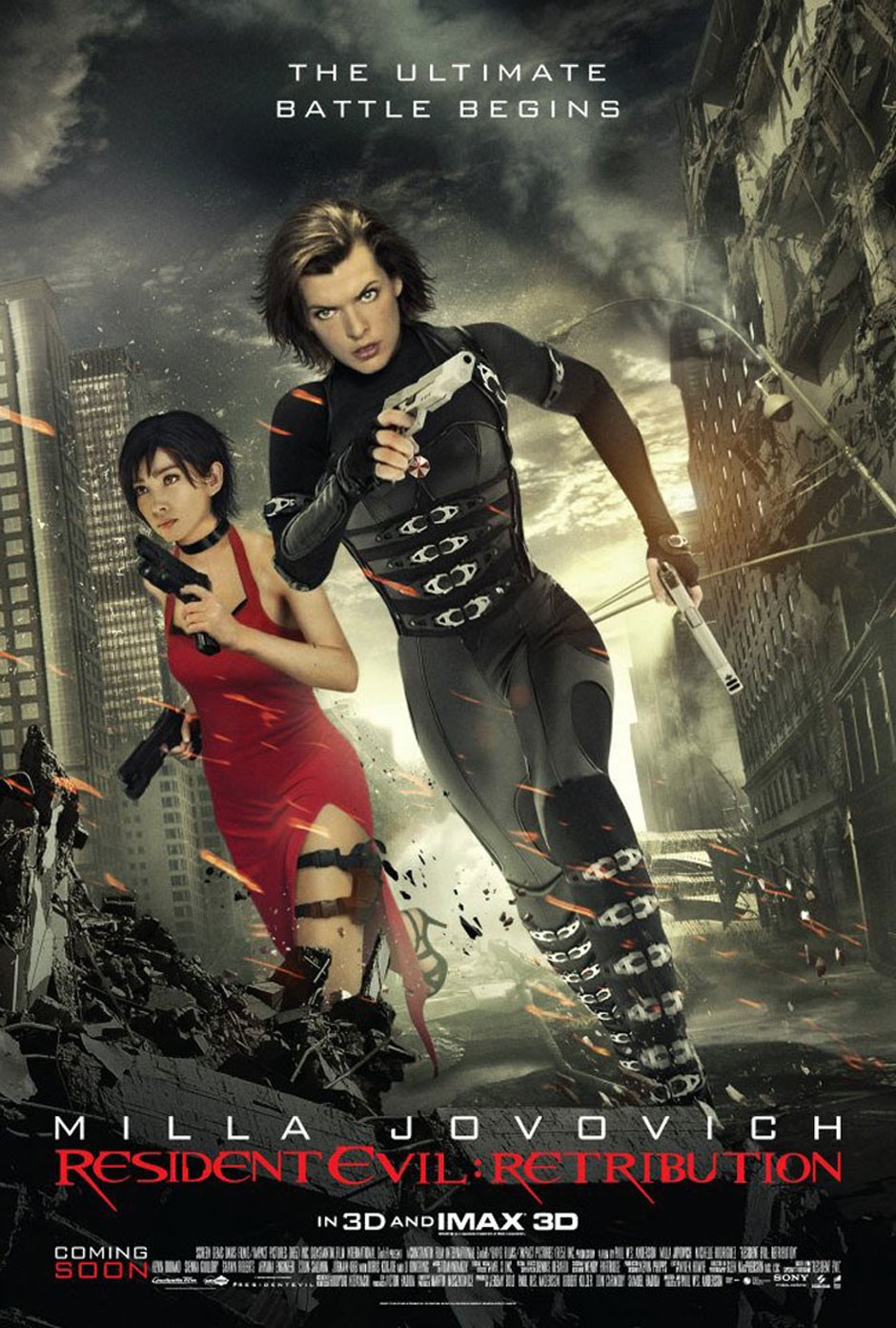 Poster of Screen Gems' Resident Evil: Retribution (2012)