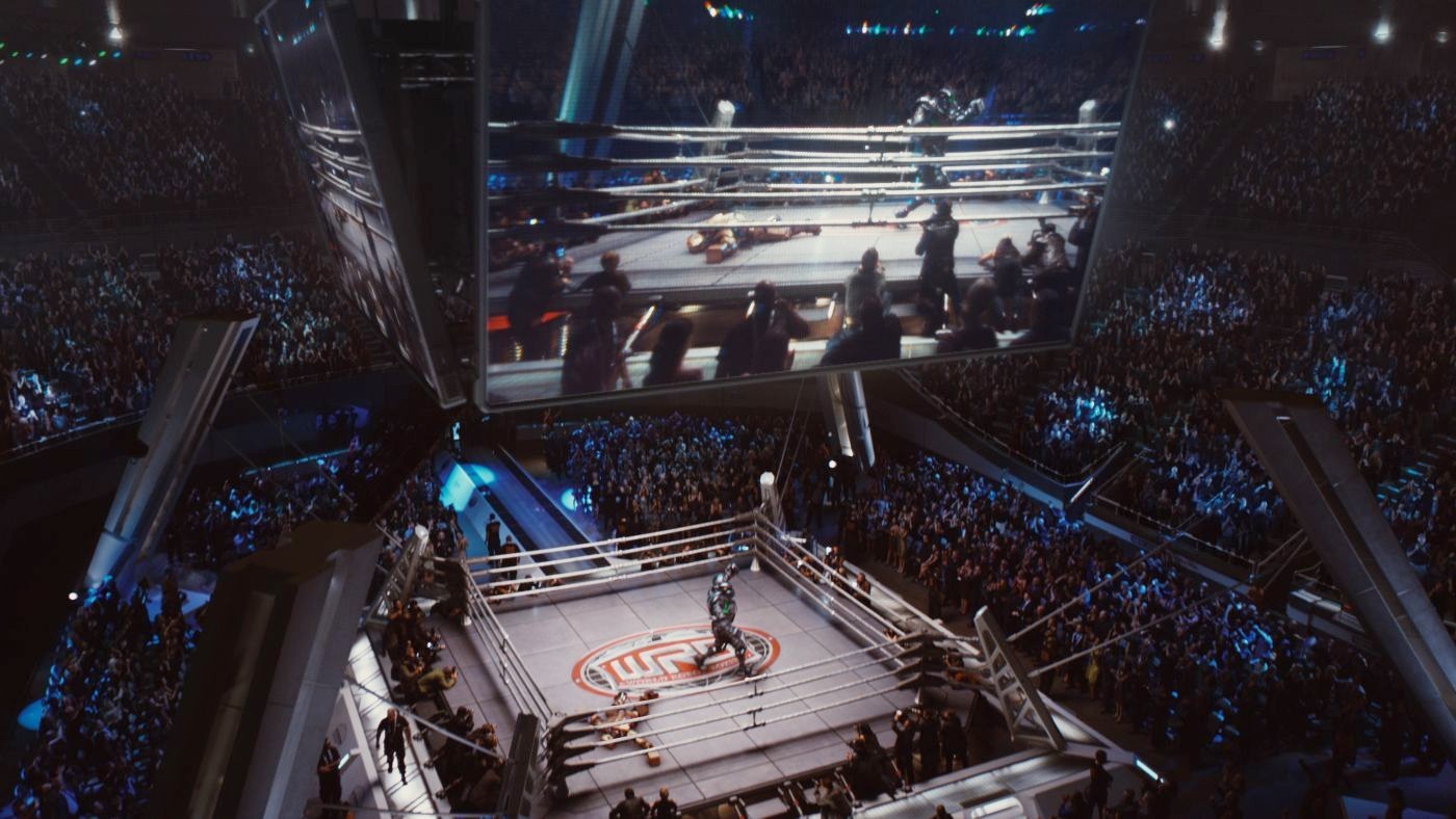 A scene from Walt Disney Pictures' Real Steel (2011)
