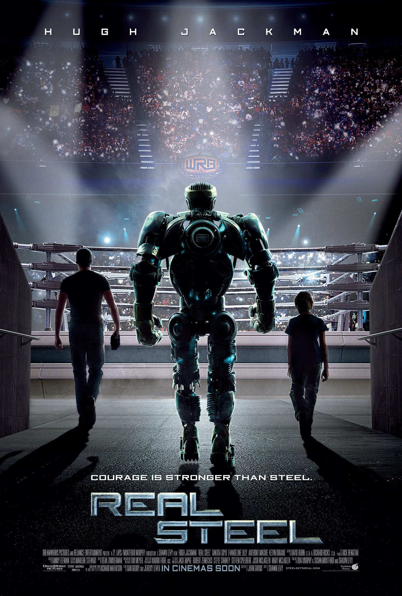 Poster of Walt Disney Pictures' Real Steel (2011)