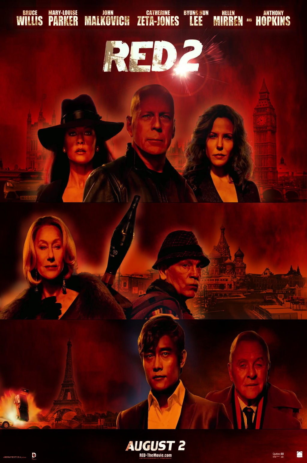 Poster of Summit Entertainment's Red 2 (2013)