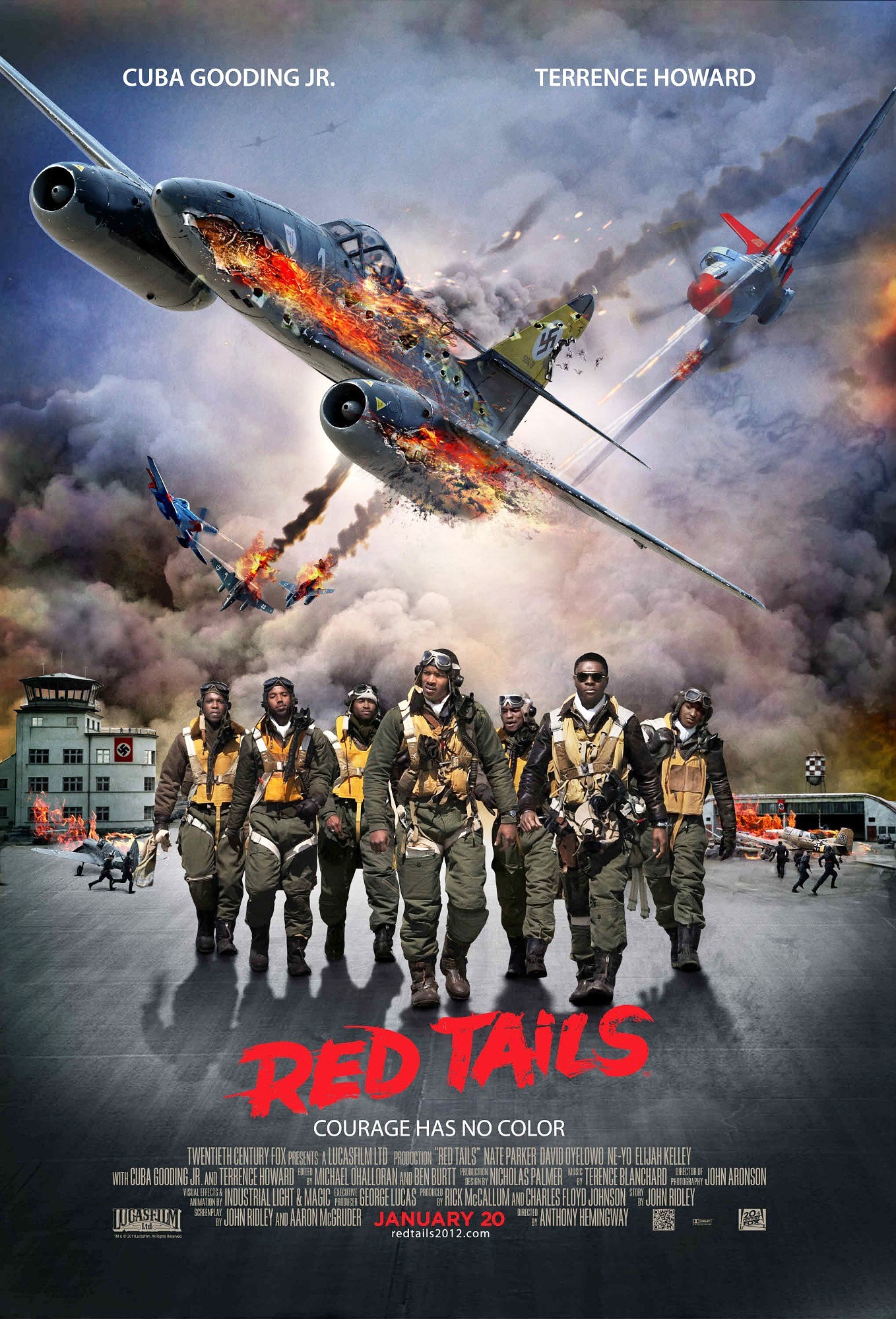 Poster of The 20th Century Fox's Red Tails (2012)