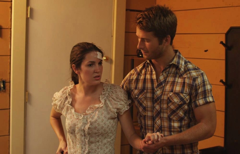 Breann Johnson stars as Maddie Blanton and Glen Powell stars as Francis Riley in Integrity Film Productions' Red Wing (2013)