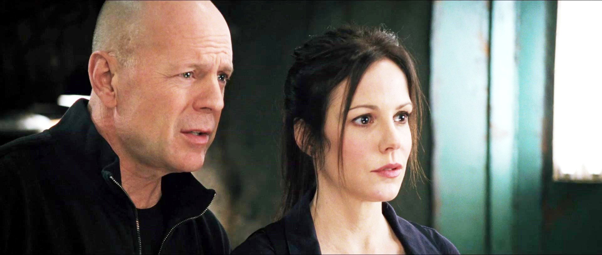 Bruce Willis stars as Frank Moses and Mary-Louise Parker stars as Sarah in Summit Entertainment's Red (2010)