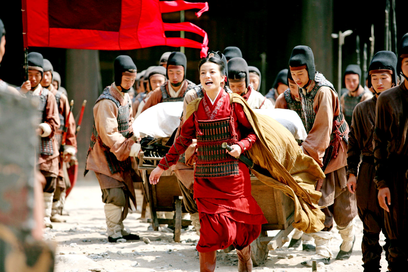 Zhao Wei stars as Sun Shangxiang in Magnolia Pictures' Red Cliff (2009)