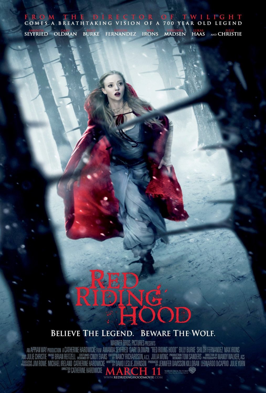 Poster of Warner Bros. Pictures' Red Riding Hood (2011)