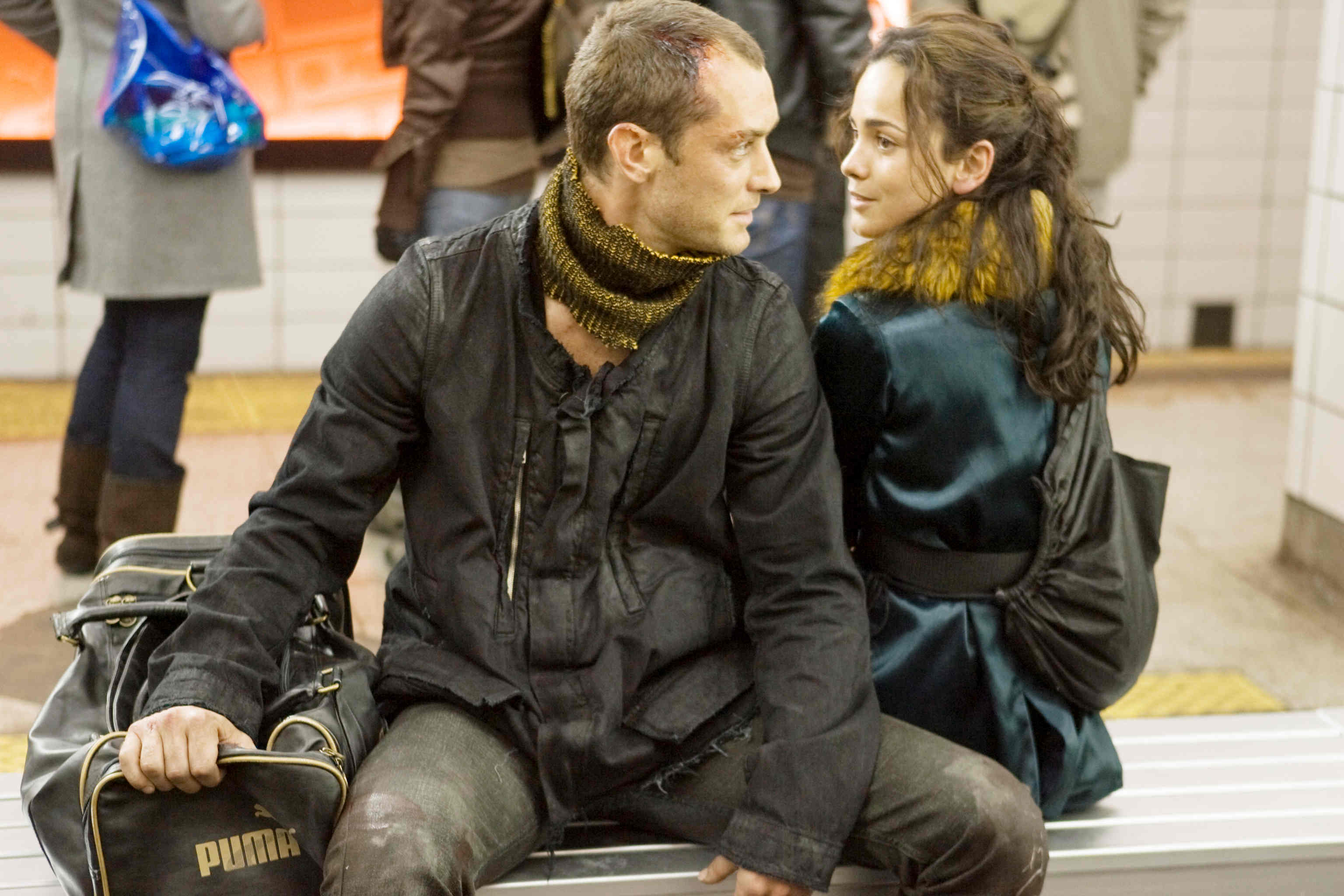 Jude Law stars as Remy and Alice Braga stars as Beth in Universal Pictures' Repo Men (2010)