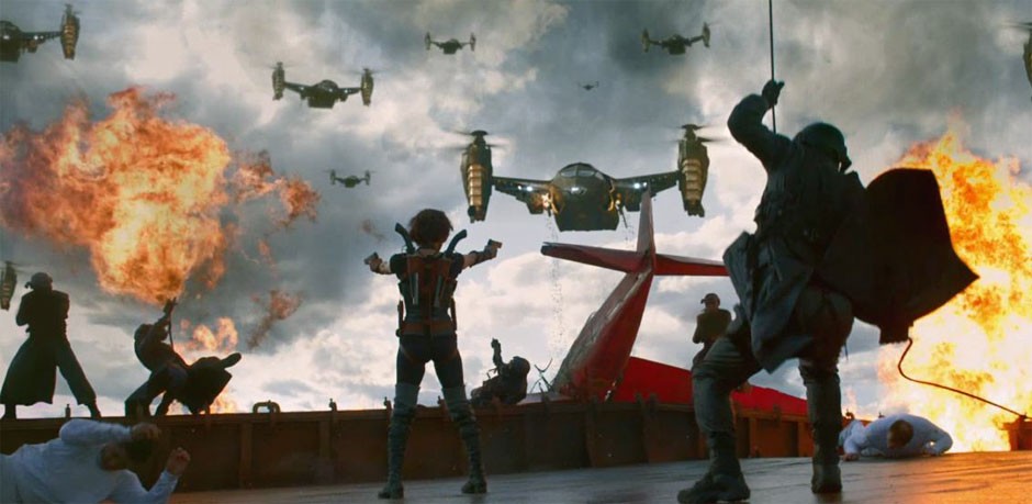 A scene from Screen Gems' Resident Evil: Retribution (2012)