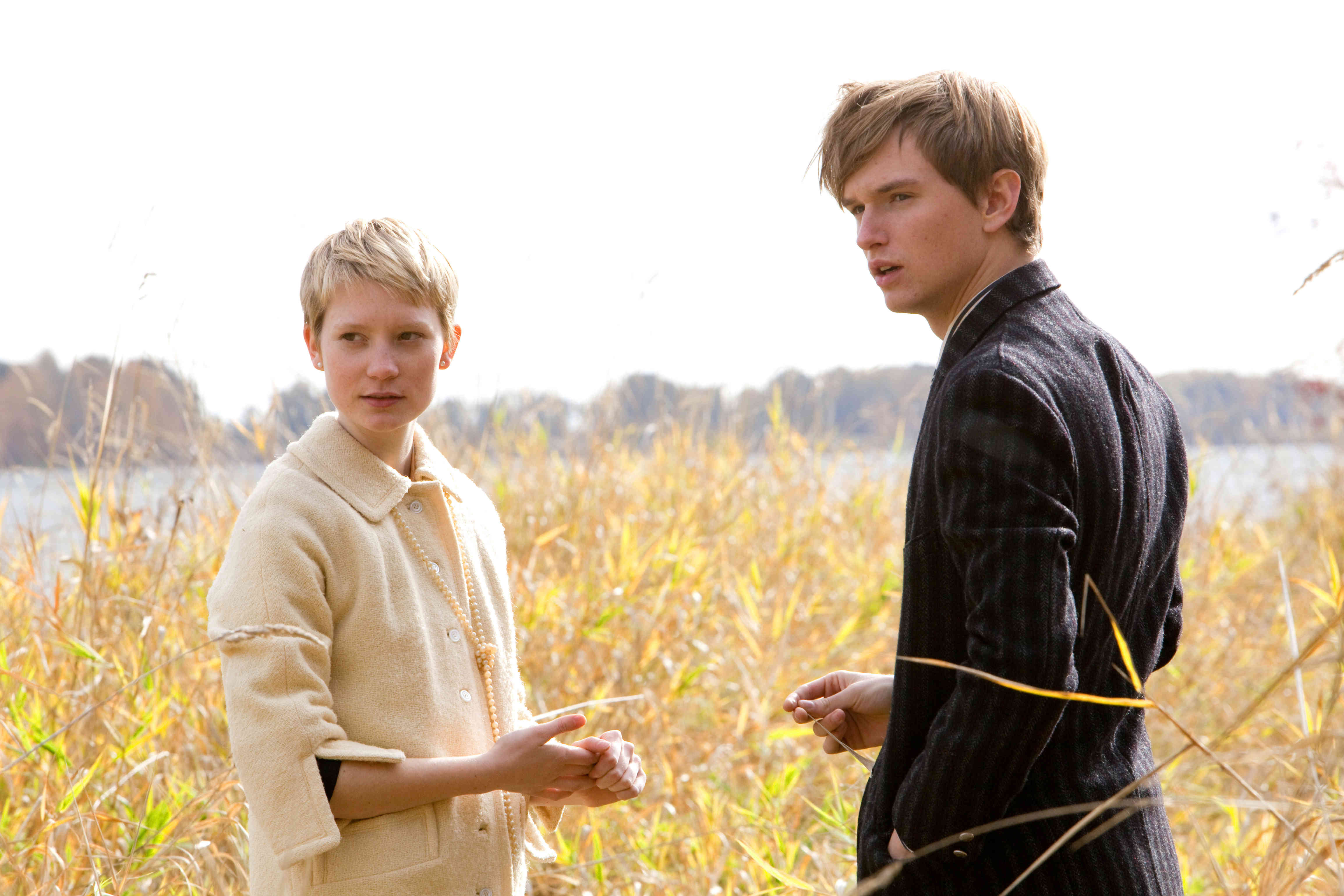 Mia Wasikowska stars as Annabel Cotton and Henry Hopper stars as Enoch Brae in Sony Pictures Classics' Restless (2011)