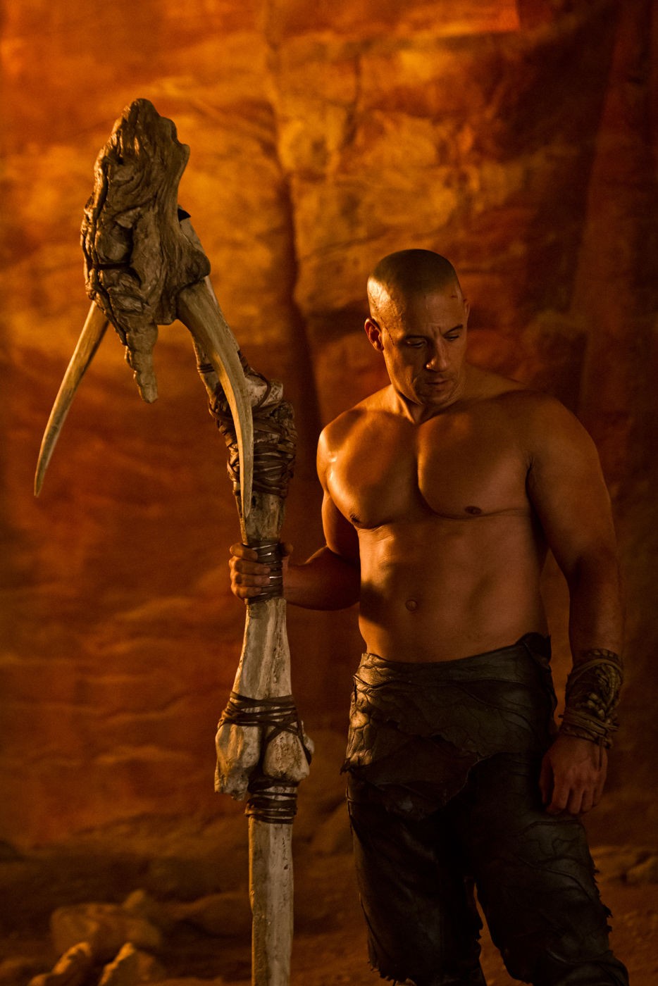 Vin Diesel stars as Riddick in Universal Pictures' Riddick (2013)