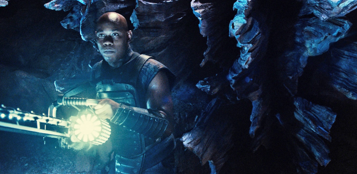 Bokeem Woodbine stars as Moss in Universal Pictures' Riddick (2013)