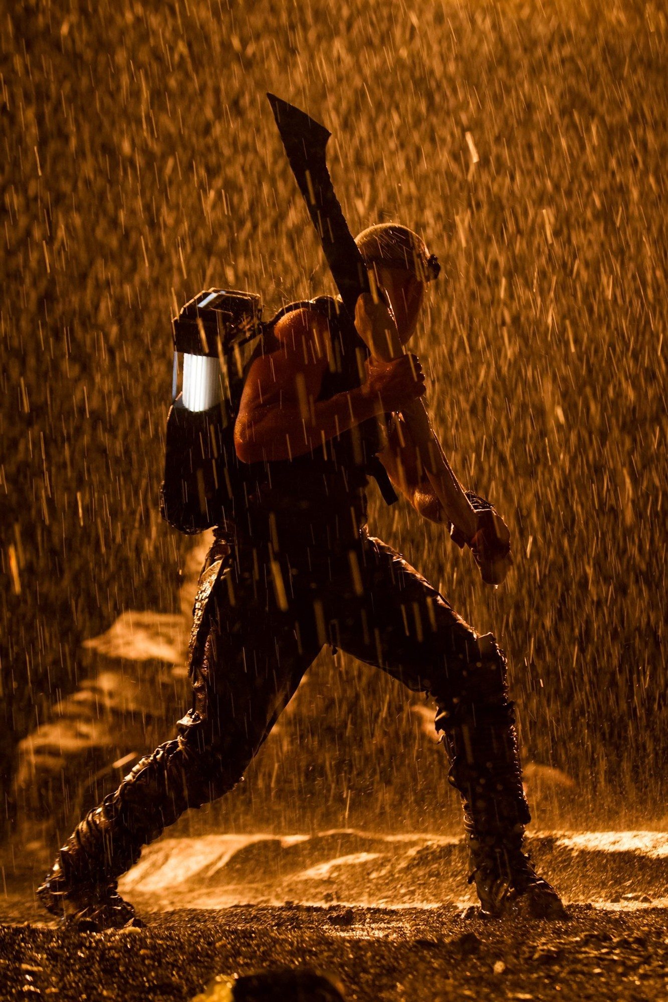 Vin Diesel stars as Riddick in Universal Pictures' Riddick (2013)