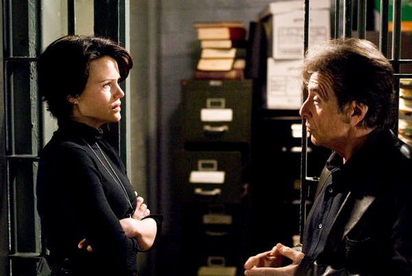 Carla Gugino stars as Karen Kleisner and Al Pacino stars as Detective David Fisk in Overture Films' Righteous Kill (2008)