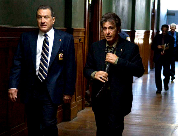 Robert De Niro stars as Detective Thomas Cowan and Al Pacino stars as Detective David Fisk in Overture Films' Righteous Kill (2008)