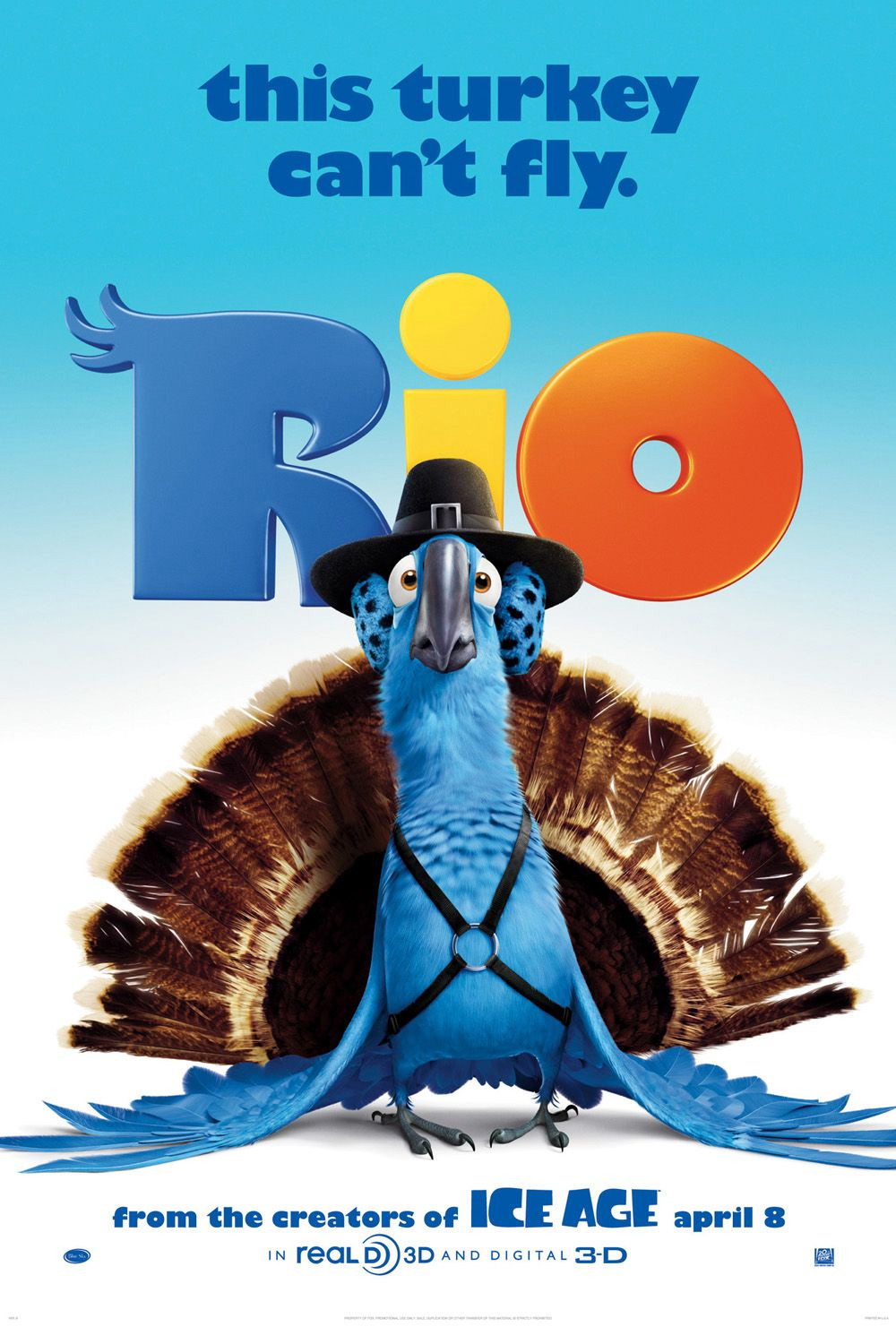 Poster of 20th Century Fox's Rio (2011)