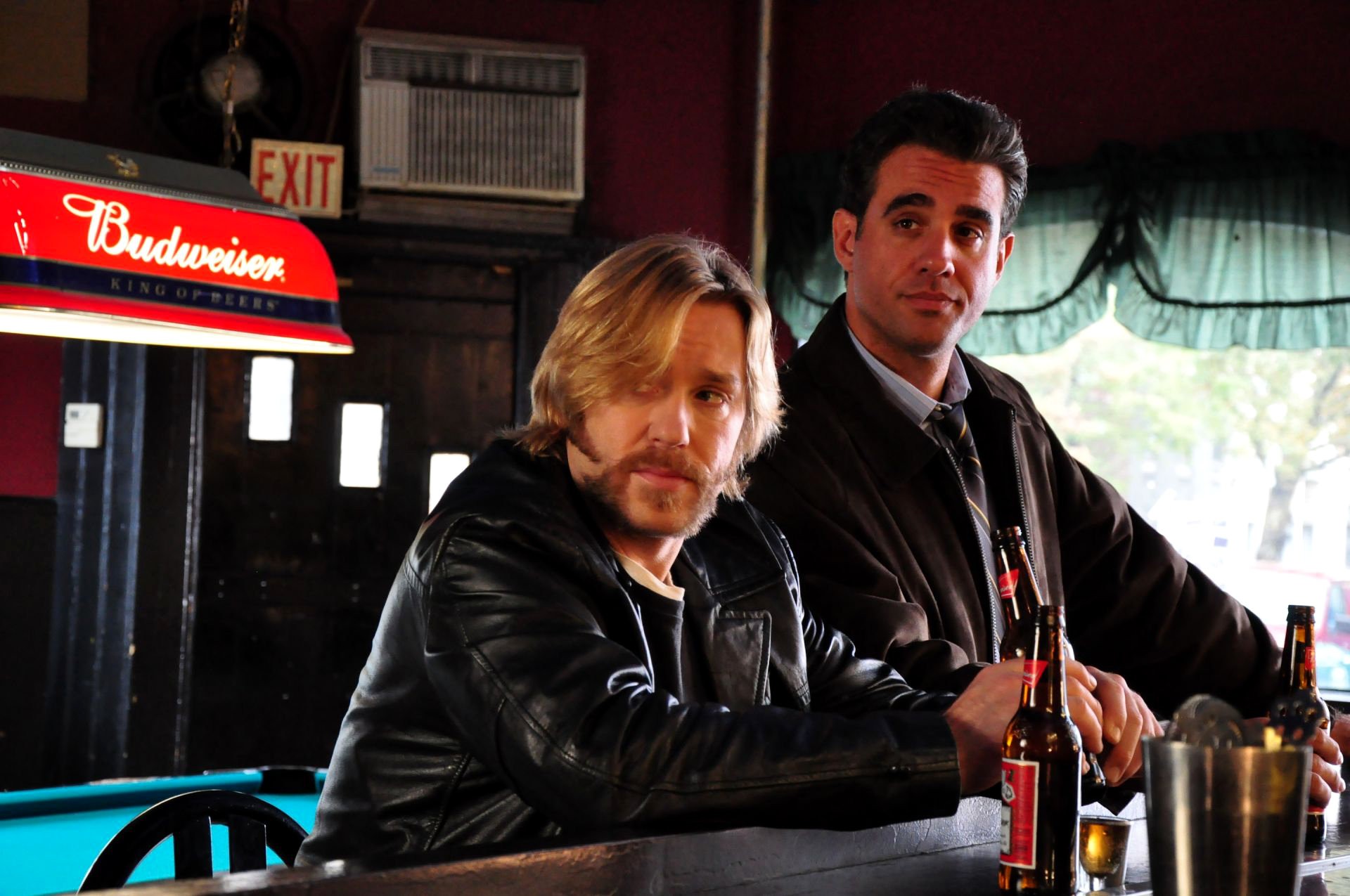 Ron Eldard stars as Jimmy Testagross and Bobby Cannavale stars as himself in Magnolia Pictures' Roadie (2012)