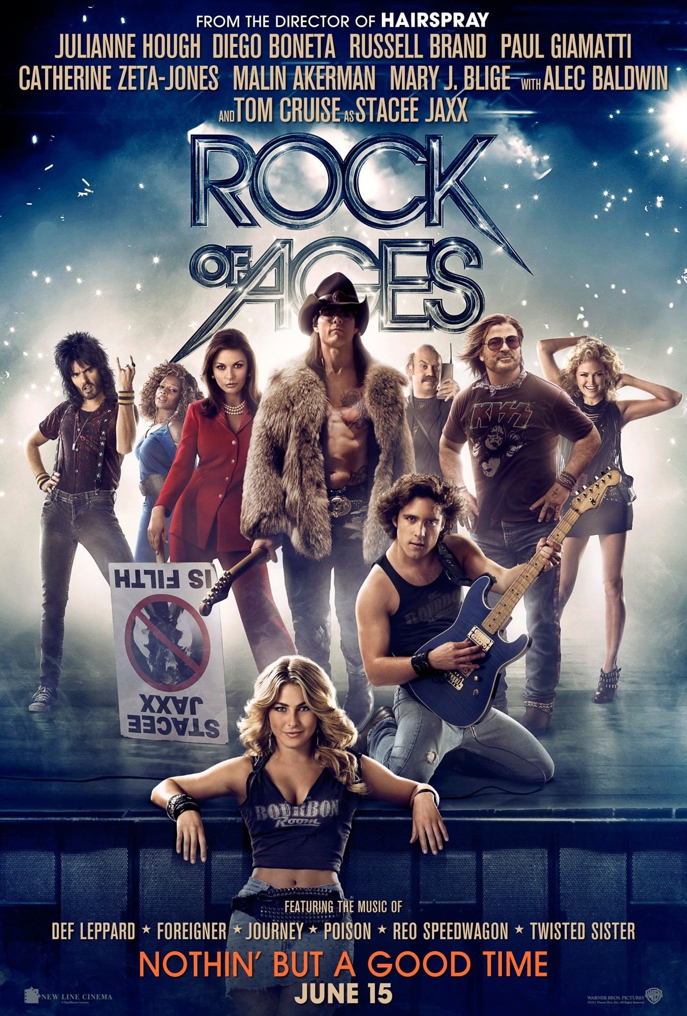 Poster of Warner Bros. Pictures' Rock of Ages (2012)