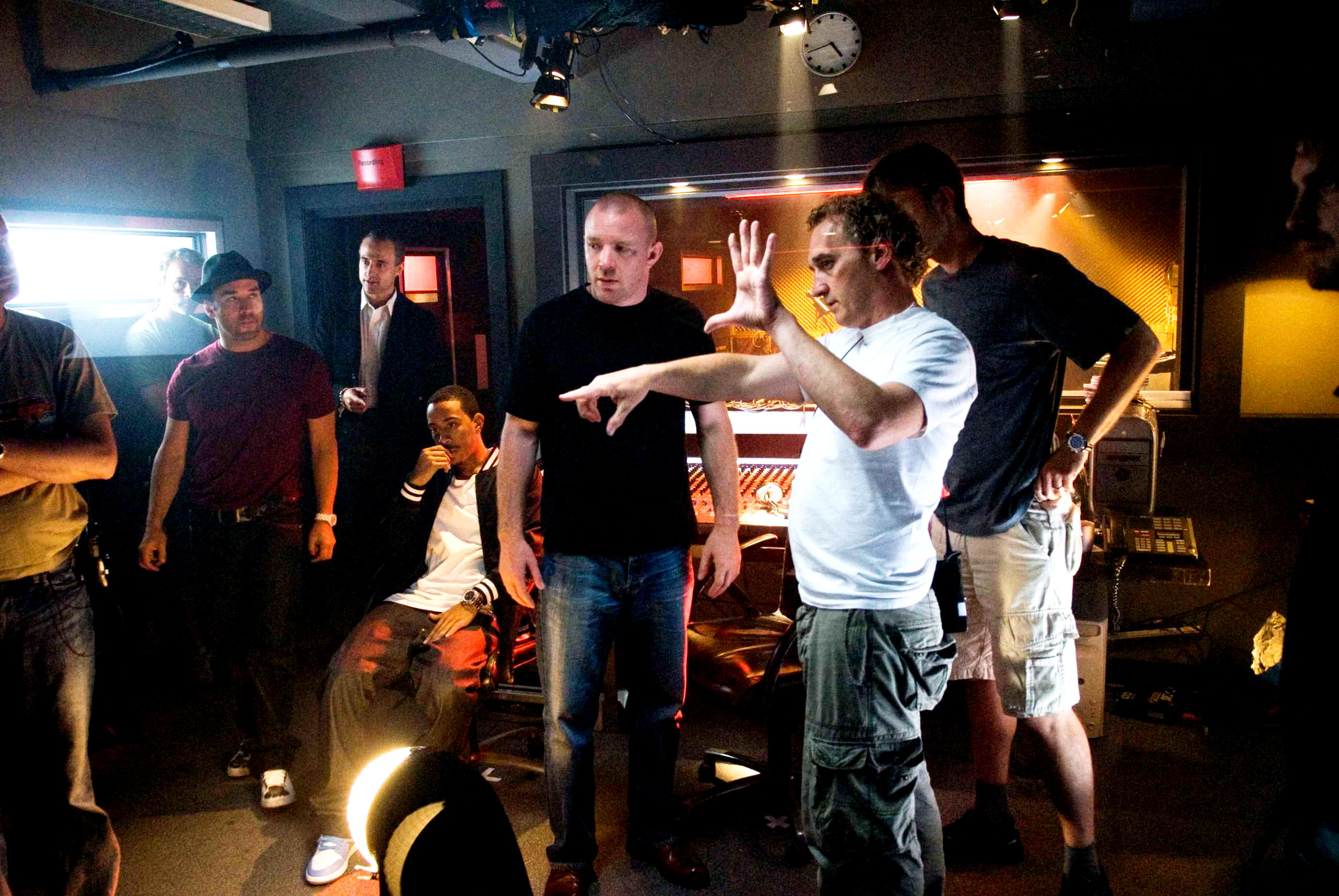 Director Guy Ritchie in Warner Bros Pictures' RocknRolla (2008). Photo credit by Alex Bailey.