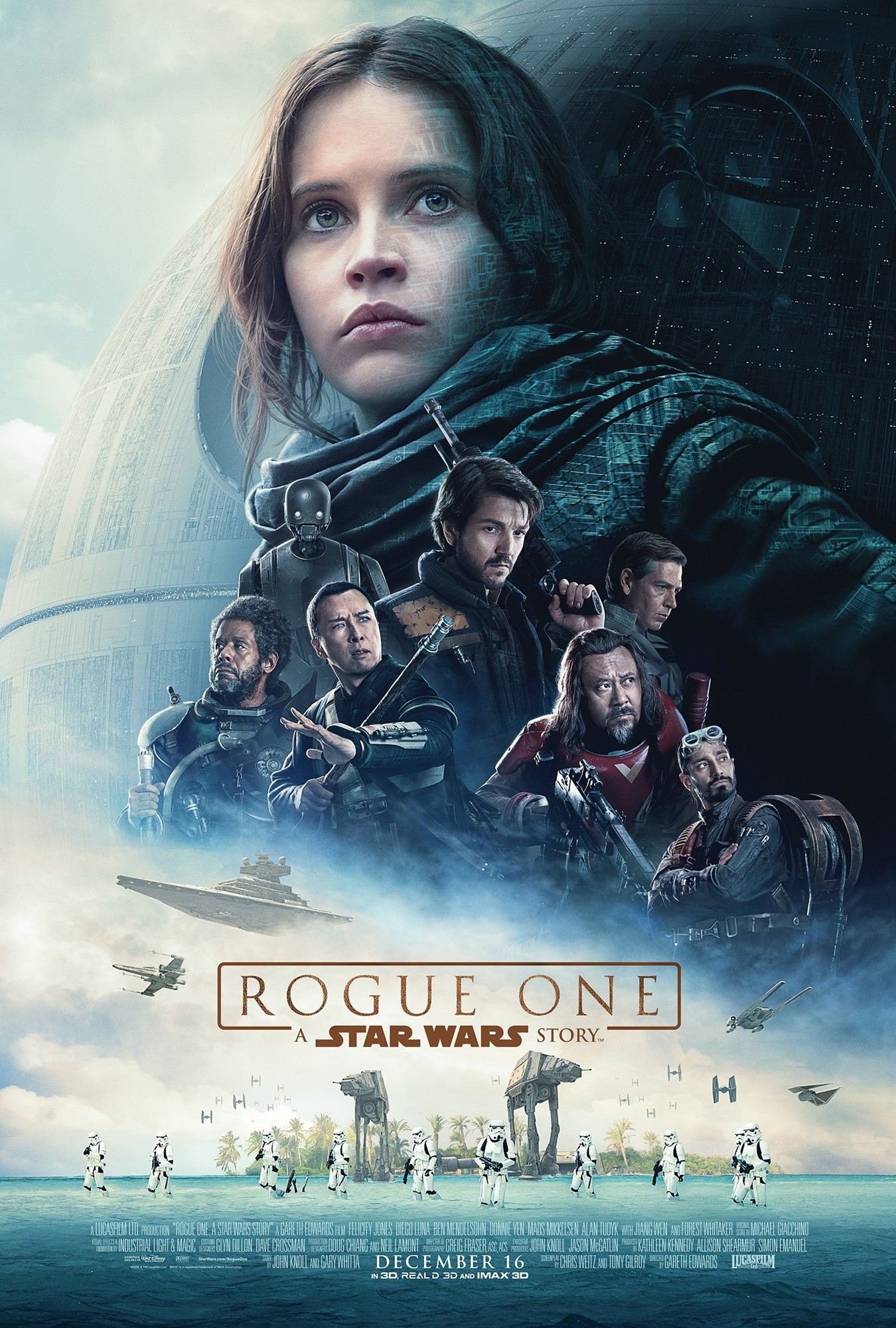 Poster of Walt Disney Pictures' Rogue One: A Star Wars Story (2016)
