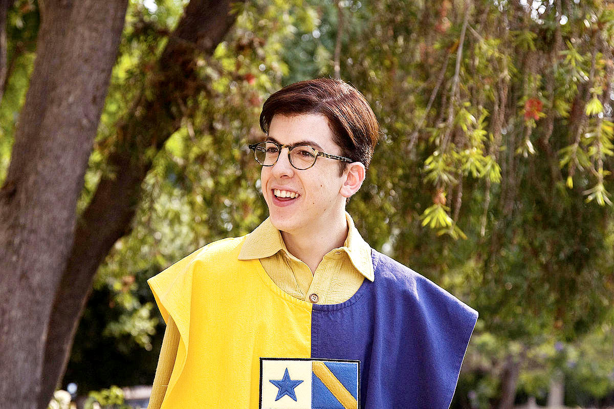 Christopher Mintz-Plasse stars as Augie Farks in Universal Pictures' Role Models (2008)