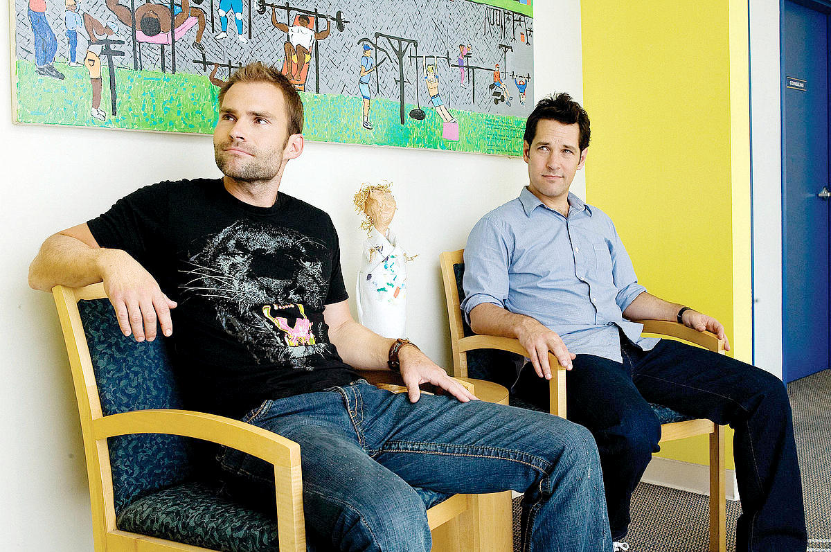 Seann William Scott stars as Wheeler and Paul Rudd stars as Danny Donahue in Universal Pictures' Role Models (2008)