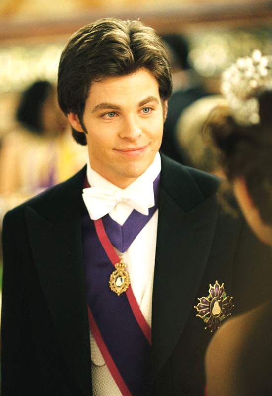 Chris Pine as Nicholas Devereaux in Walt Disney Pictures' Princess Diaries 2: Royal Engagement (2004)