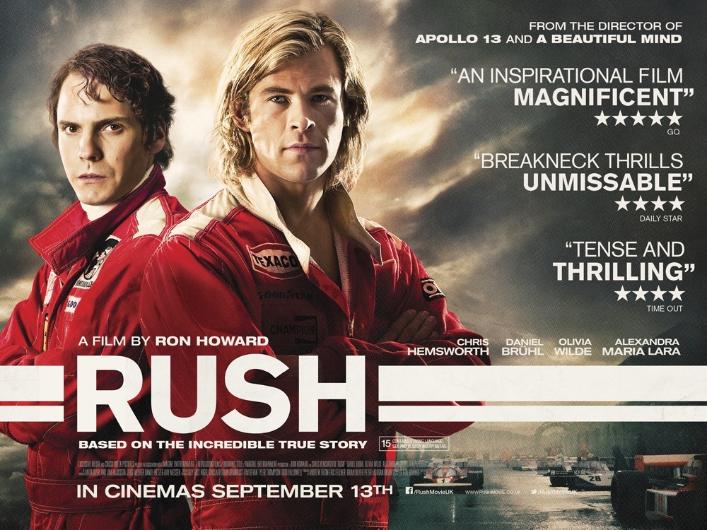 Poster of Universal Pictures' Rush (2013)