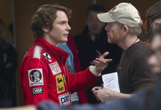 Daniel Bruhl stars as Niki Lauda in Universal Pictures' Rush (2013)