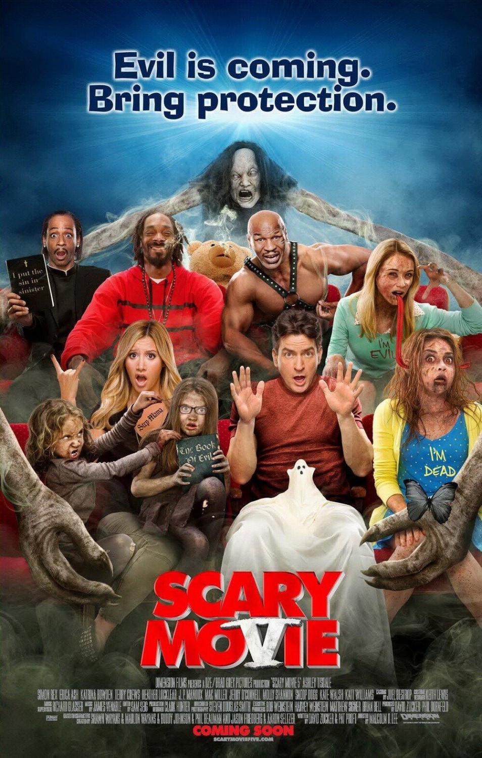 Poster of Dimension Films' Scary Movie 5 (2013)