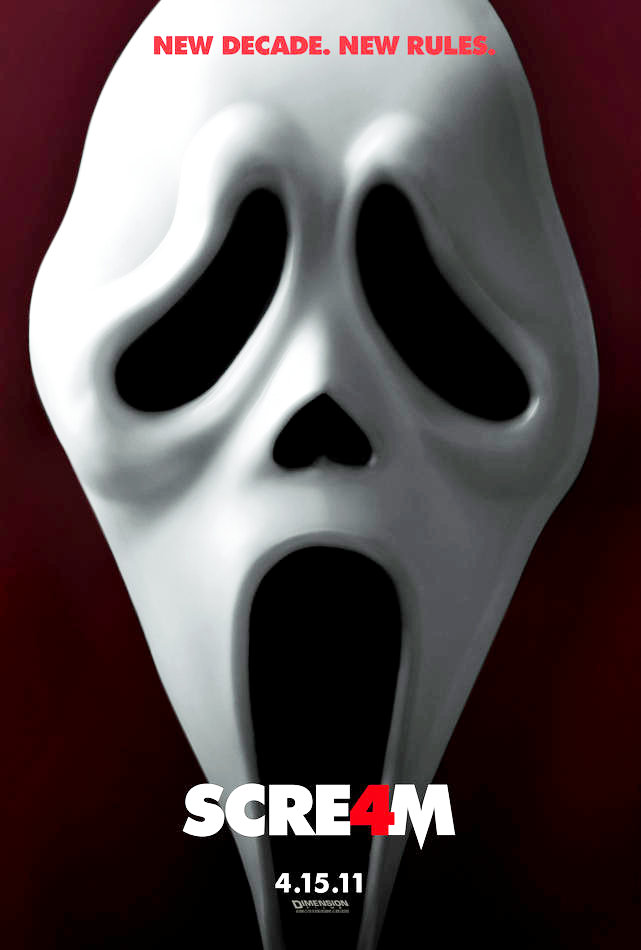 Poster of Dimension Films' Scream 4 (2011)