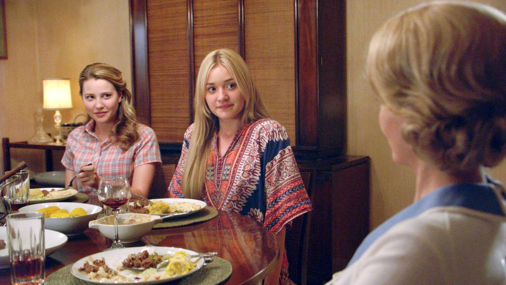 Carissa Capobianco Sarah Tweedy stars as and Amanda Michalka stars as Kate Tweedy in Walt Disney Pictures' Secretariat (2010)
