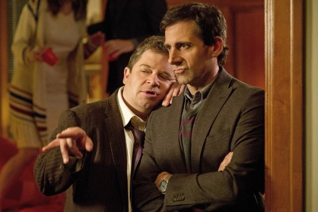 Patton Oswalt stars as Roache and Steve Carell stars as Dodge in Focus Features' Seeking a Friend for the End of the World (2012). Photo credit by Darren Michaels.