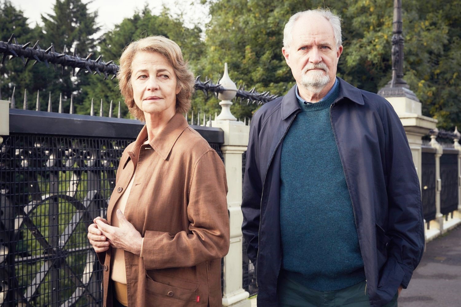 Charlotte Rampling stars as Veronica Ford and Jim Broadbent stars as Tony Webster in CBS Films' The Sense of an Ending (2017)